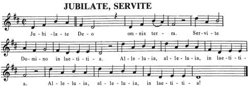 Jubilate Servite